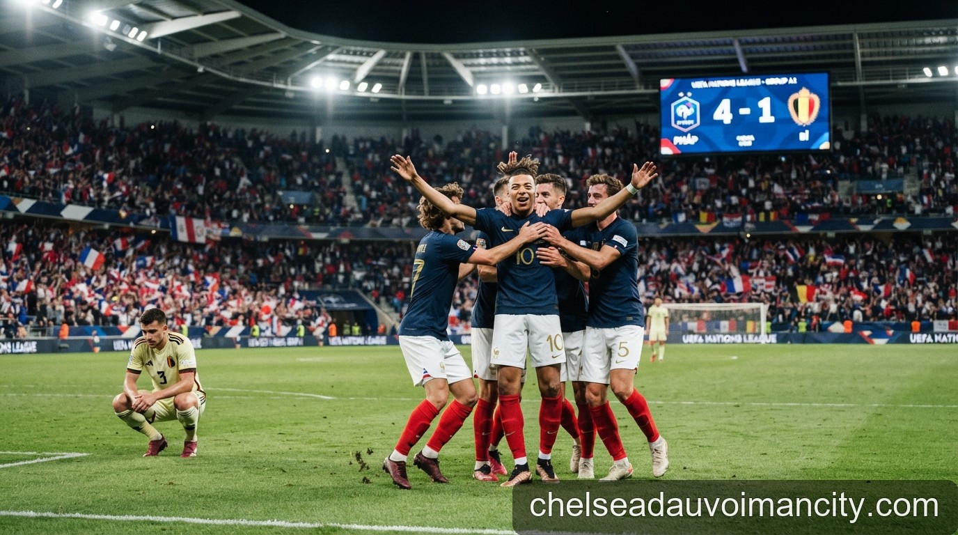 UEFA Nations League: Pháp dẫn đầu bảng A1 sau màn ngược dòng ấn tượng trước Bỉ